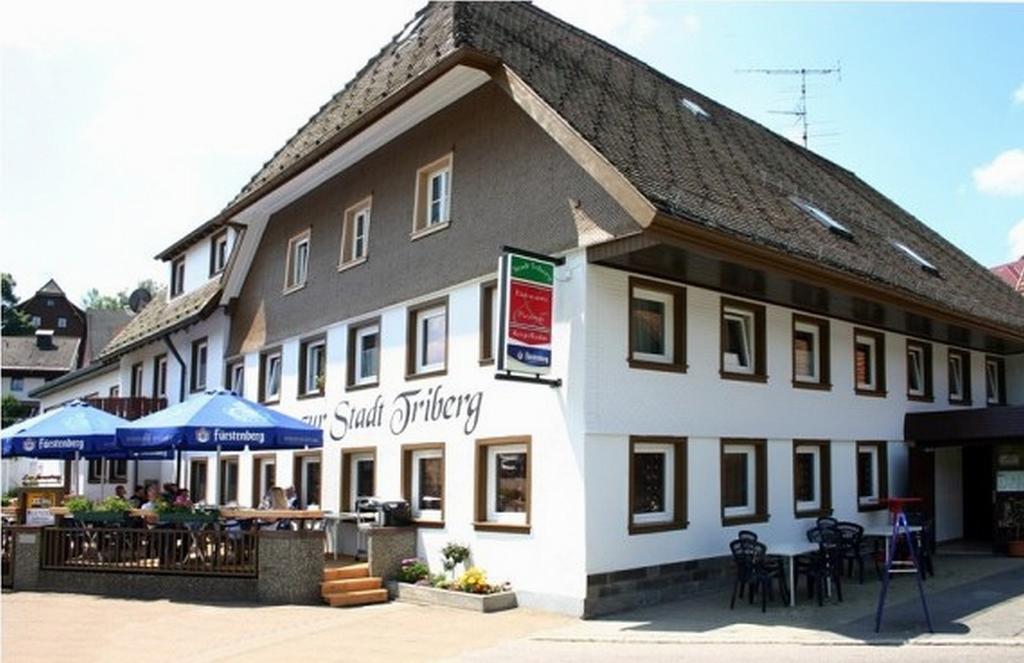 Gasthaus Zur Stadt Triberg Schonach im Schwarzwald Buitenkant foto