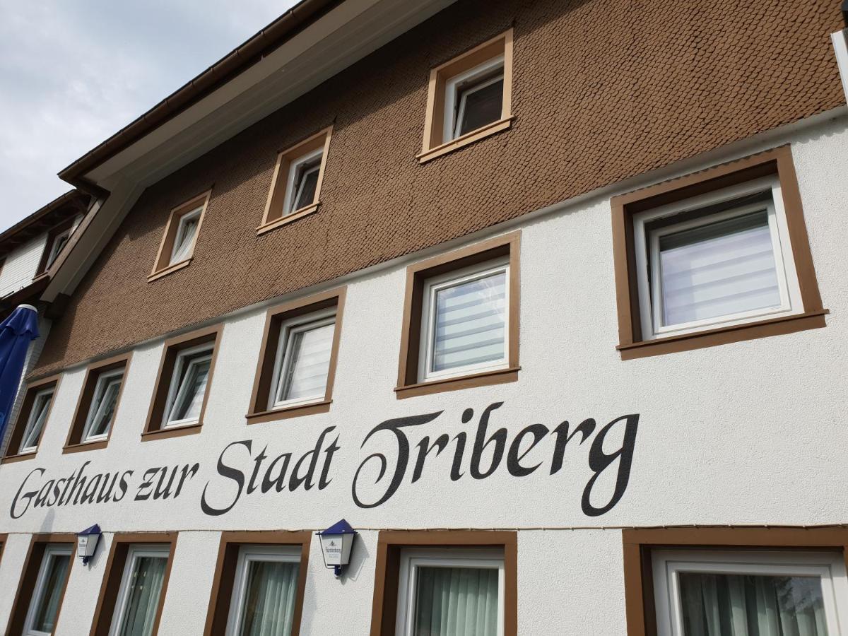 Gasthaus Zur Stadt Triberg Schonach im Schwarzwald Buitenkant foto